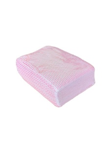 White Whale полотенце 45х90 спанлейс №50 сложение СТАНДАРТ+ COLOR волна, розовый